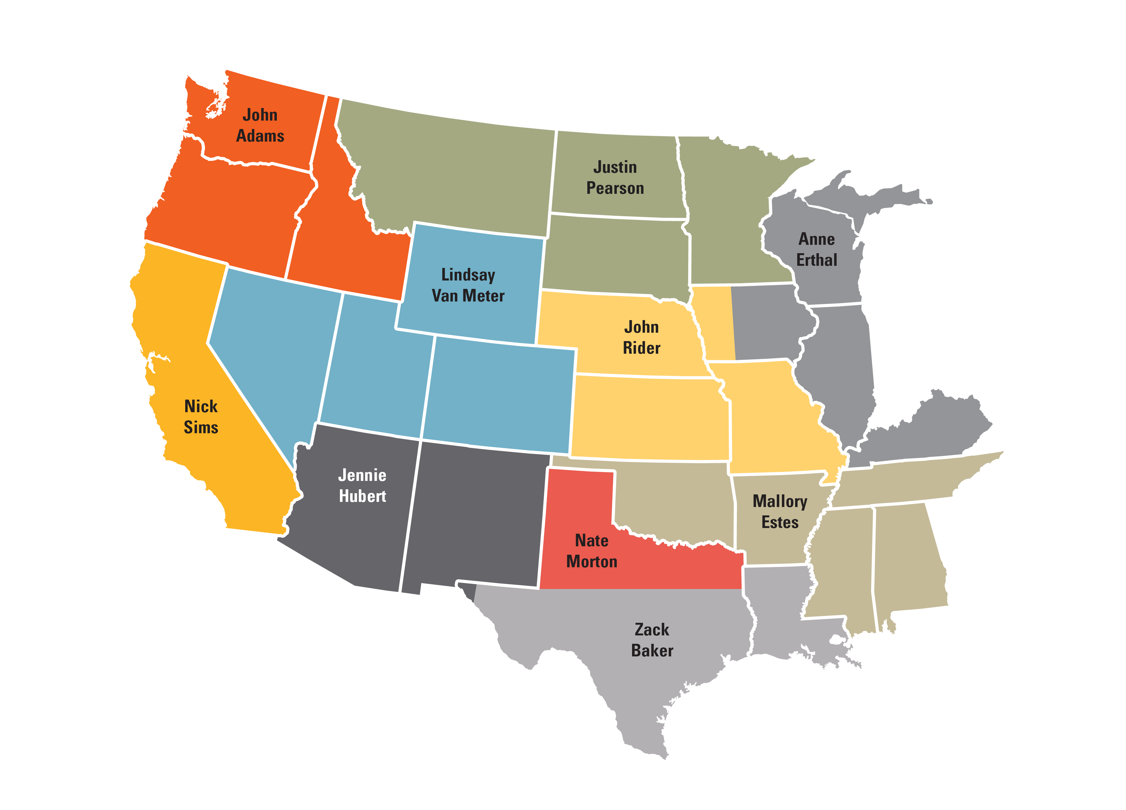 Territories Map